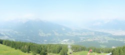 Archiv Foto Webcam Patscherkofel - Blick auf Innsbruck 09:00