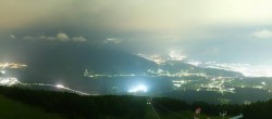 Archiv Foto Webcam Patscherkofel - Blick auf Innsbruck 01:00