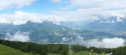 Archiv Foto Webcam Patscherkofel - Blick auf Innsbruck 09:00