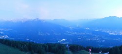 Archiv Foto Webcam Patscherkofel - Blick auf Innsbruck 03:00