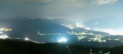 Archiv Foto Webcam Patscherkofel - Blick auf Innsbruck 23:00