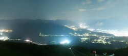 Archiv Foto Webcam Patscherkofel - Blick auf Innsbruck 01:00