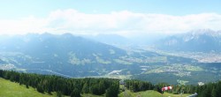 Archiv Foto Webcam Patscherkofel - Blick auf Innsbruck 13:00