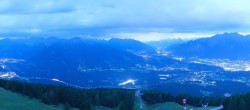 Archiv Foto Webcam Patscherkofel - Blick auf Innsbruck 03:00