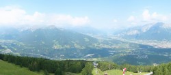 Archiv Foto Webcam Patscherkofel - Blick auf Innsbruck 09:00