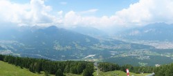 Archiv Foto Webcam Patscherkofel - Blick auf Innsbruck 11:00