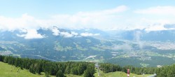 Archiv Foto Webcam Patscherkofel - Blick auf Innsbruck 11:00