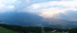 Archiv Foto Webcam Patscherkofel - Blick auf Innsbruck 19:00