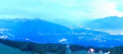 Archiv Foto Webcam Patscherkofel - Blick auf Innsbruck 03:00