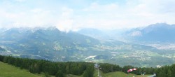 Archiv Foto Webcam Patscherkofel - Blick auf Innsbruck 09:00