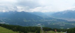 Archiv Foto Webcam Patscherkofel - Blick auf Innsbruck 13:00