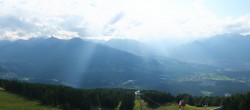 Archiv Foto Webcam Patscherkofel - Blick auf Innsbruck 17:00