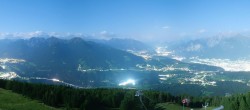 Archiv Foto Webcam Patscherkofel - Blick auf Innsbruck 01:00