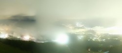 Archiv Foto Webcam Patscherkofel - Blick auf Innsbruck 01:00