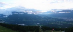 Archiv Foto Webcam Patscherkofel - Blick auf Innsbruck 19:00