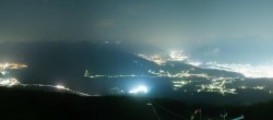 Archiv Foto Webcam Patscherkofel - Blick auf Innsbruck 23:00