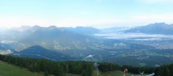 Archiv Foto Webcam Patscherkofel - Blick auf Innsbruck 06:00