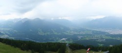 Archiv Foto Webcam Patscherkofel - Blick auf Innsbruck 17:00
