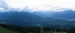 Archiv Foto Webcam Patscherkofel - Blick auf Innsbruck 19:00