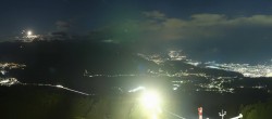 Archiv Foto Webcam Patscherkofel - Blick auf Innsbruck 21:00