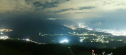 Archiv Foto Webcam Patscherkofel - Blick auf Innsbruck 23:00