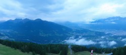 Archiv Foto Webcam Patscherkofel - Blick auf Innsbruck 19:00