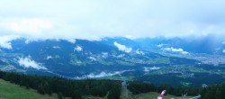 Archiv Foto Webcam Patscherkofel - Blick auf Innsbruck 19:00