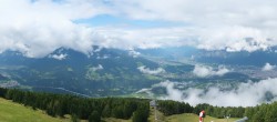 Archiv Foto Webcam Patscherkofel - Blick auf Innsbruck 11:00