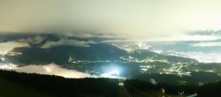 Archiv Foto Webcam Patscherkofel - Blick auf Innsbruck 23:00