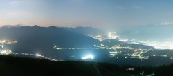 Archiv Foto Webcam Patscherkofel - Blick auf Innsbruck 01:00