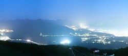 Archiv Foto Webcam Patscherkofel - Blick auf Innsbruck 03:00