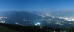 Archiv Foto Webcam Patscherkofel - Blick auf Innsbruck 23:00