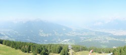 Archiv Foto Webcam Patscherkofel - Blick auf Innsbruck 09:00