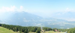 Archiv Foto Webcam Patscherkofel - Blick auf Innsbruck 11:00