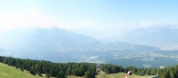 Archiv Foto Webcam Patscherkofel - Blick auf Innsbruck 13:00