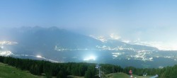 Archiv Foto Webcam Patscherkofel - Blick auf Innsbruck 01:00