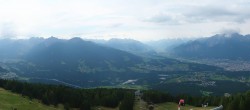 Archiv Foto Webcam Patscherkofel - Blick auf Innsbruck 15:00