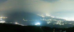 Archiv Foto Webcam Patscherkofel - Blick auf Innsbruck 23:00