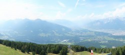 Archiv Foto Webcam Patscherkofel - Blick auf Innsbruck 13:00
