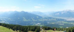 Archiv Foto Webcam Patscherkofel - Blick auf Innsbruck 13:00