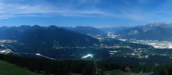 Archiv Foto Webcam Patscherkofel - Blick auf Innsbruck 18:00