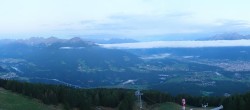 Archiv Foto Webcam Patscherkofel - Blick auf Innsbruck 04:00