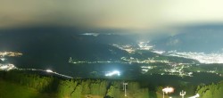 Archiv Foto Webcam Patscherkofel - Blick auf Innsbruck 23:00