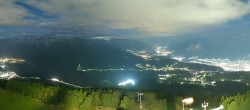 Archiv Foto Webcam Patscherkofel - Blick auf Innsbruck 01:00