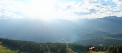 Archiv Foto Webcam Patscherkofel - Blick auf Innsbruck 17:00