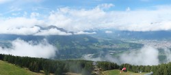 Archiv Foto Webcam Patscherkofel - Blick auf Innsbruck 11:00