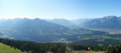 Archiv Foto Webcam Patscherkofel - Blick auf Innsbruck 15:00
