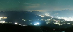 Archiv Foto Webcam Patscherkofel - Blick auf Innsbruck 03:00