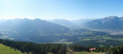 Archiv Foto Webcam Patscherkofel - Blick auf Innsbruck 15:00