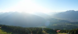 Archiv Foto Webcam Patscherkofel - Blick auf Innsbruck 17:00